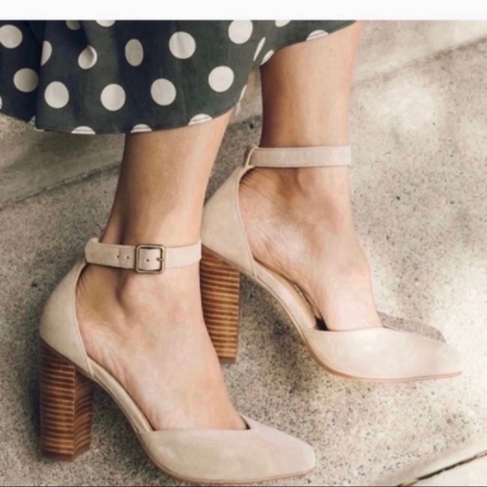 Soludos Collette Heel in Sand Size US 8.5